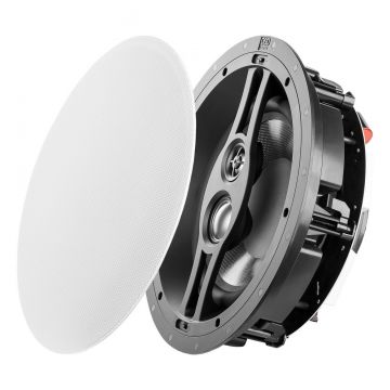 OSD Black 10" In-Ceiling Speaker 200W, 3-Way, 1" Pivoting Titanium Dome Tweeter (Single), R103